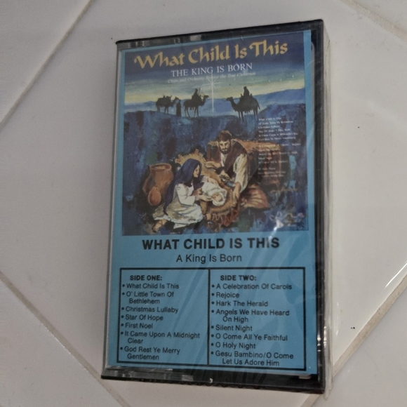 What Child Is This: The‎ King Is Born 1986 Cassette Christmas NEW SEALED … - Picture 1 of 4